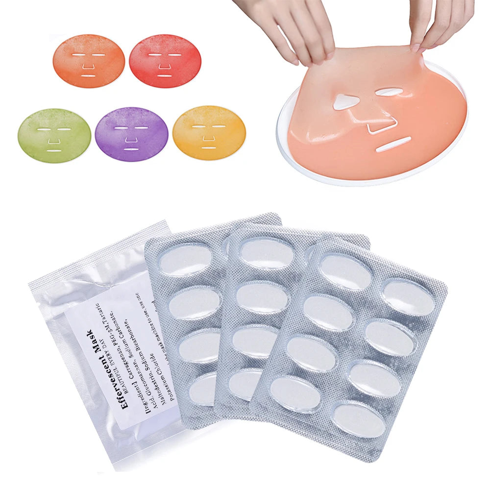 Maske yapımında Kullanılan Kolajen Tablet (50 Adet )