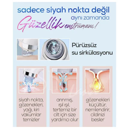 HYDRA Vakum Temizleyici ( 0.8 W Ultra Güçlü Çekim Gücü )