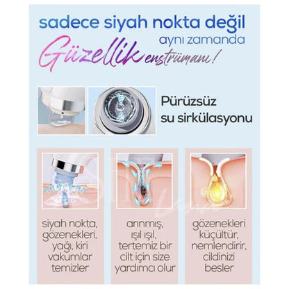HYDRA Vakum Temizleyici ( 0.8 W Ultra Güçlü Çekim Gücü )