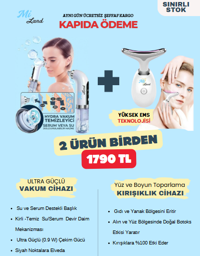 HYDRA Vakum + Ems Yüz Sıkılaştırıcı   ( Fırsat Paketi )