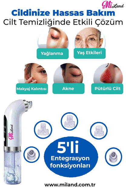 HYDRA Vakum Temizleyici ( 0.8 W Ultra Güçlü Çekim Gücü )